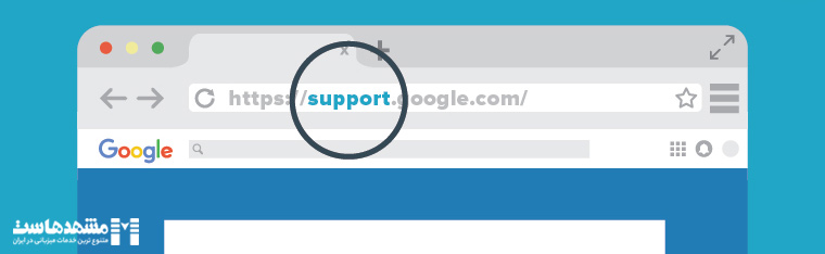 جداسازی بخش Support وب سایت به وسیله ساب دامین