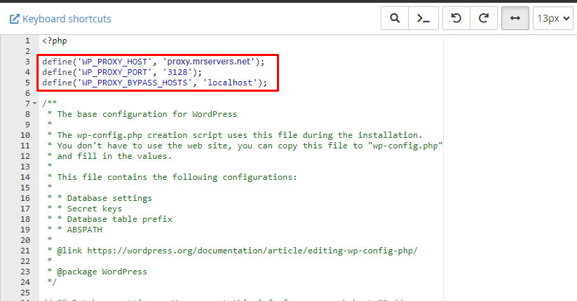 راهنمای تغییر پروکسی مشهد هاست