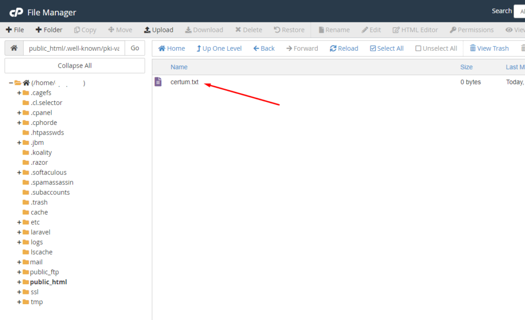 فعالسازی SSL Certum