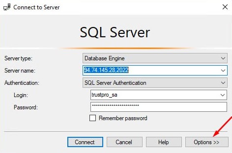 SQL Server: The certificate chain was issued by an authority that is not trusted