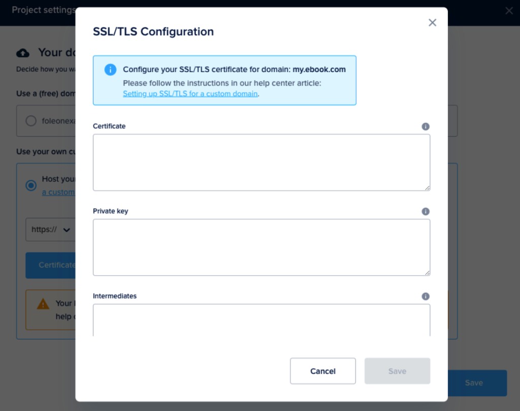 فعالسازی SSL