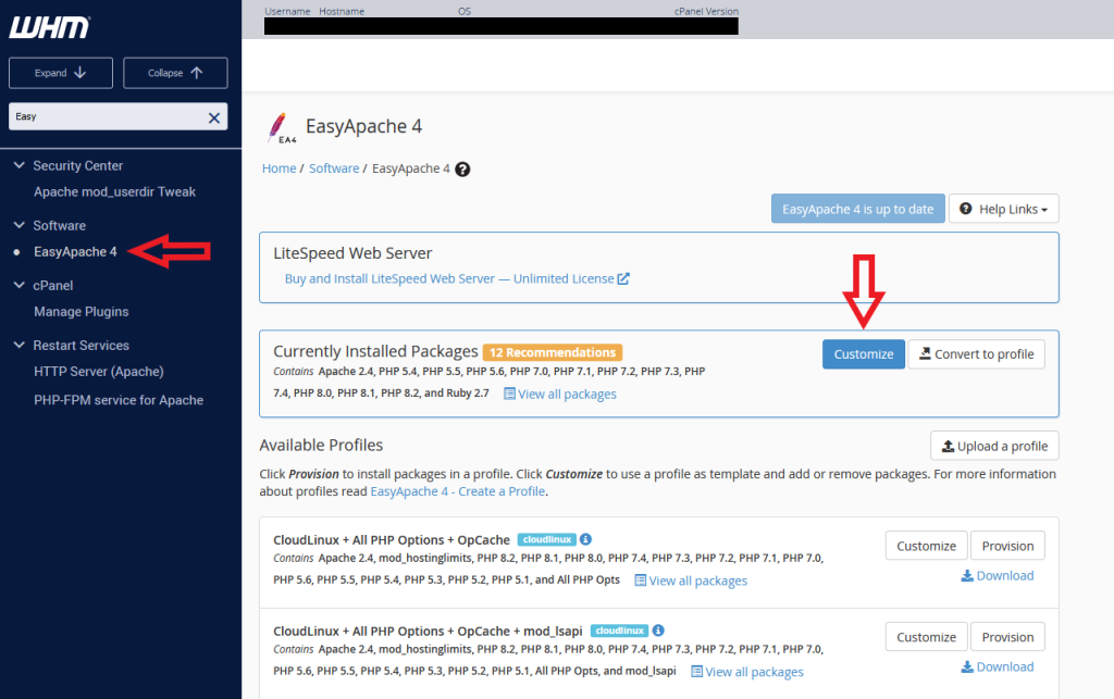 نصب ModSecurity در سی پنل
